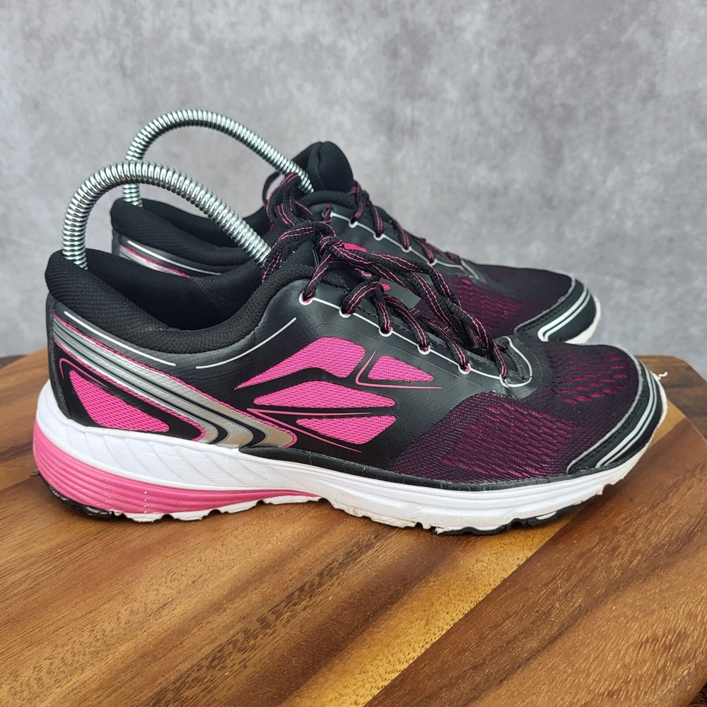 Avia  Running Shoes Womens 8.5‎ Black Pink Arch Support Sneakers Trainers